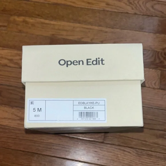 Open Edit Black Blayke Loafer Women’s Size 5 Medium - Picture 12 of 13